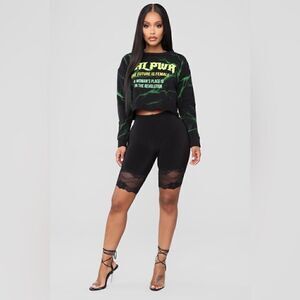 Empowering Fashion Nova "Power of Women" Crop Top